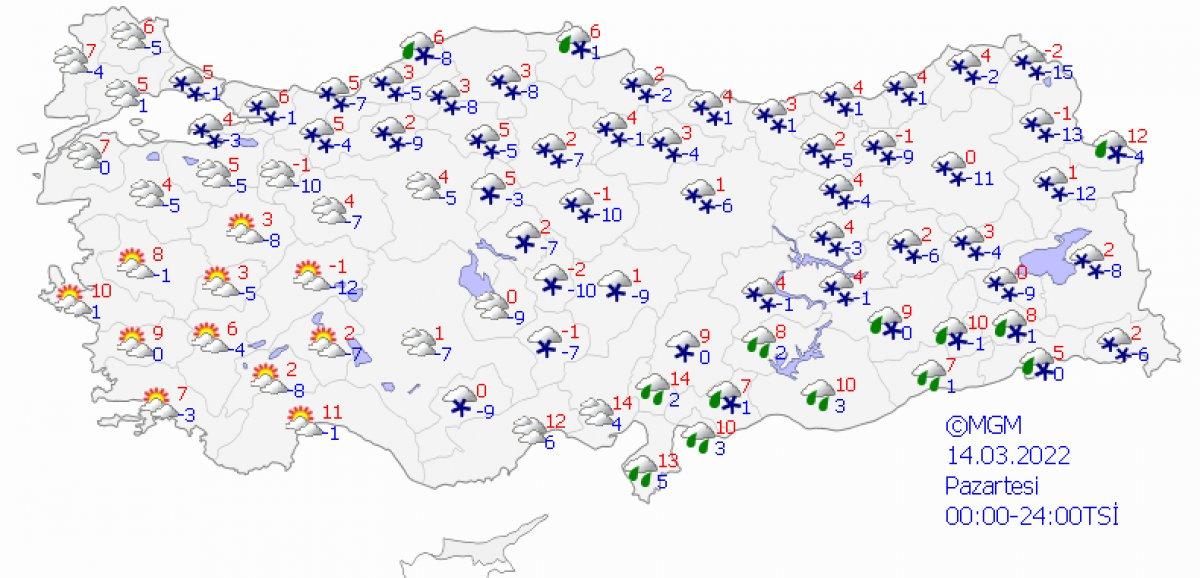 Türkiye kar altında: Meteoroloji’nin 5 günlük tahmini
