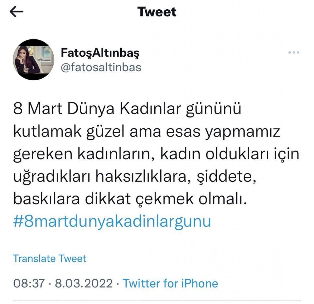 Emir Sarıgül'ün eski eşi Fatoş Altınbaş'tan şiddet itirafı
