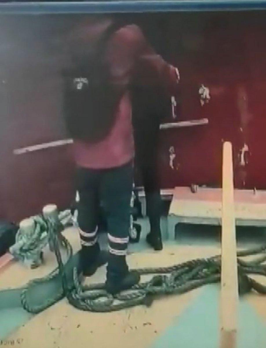 Yalova’da, halat merdivenden düşen işçi sağ kurtulamadı