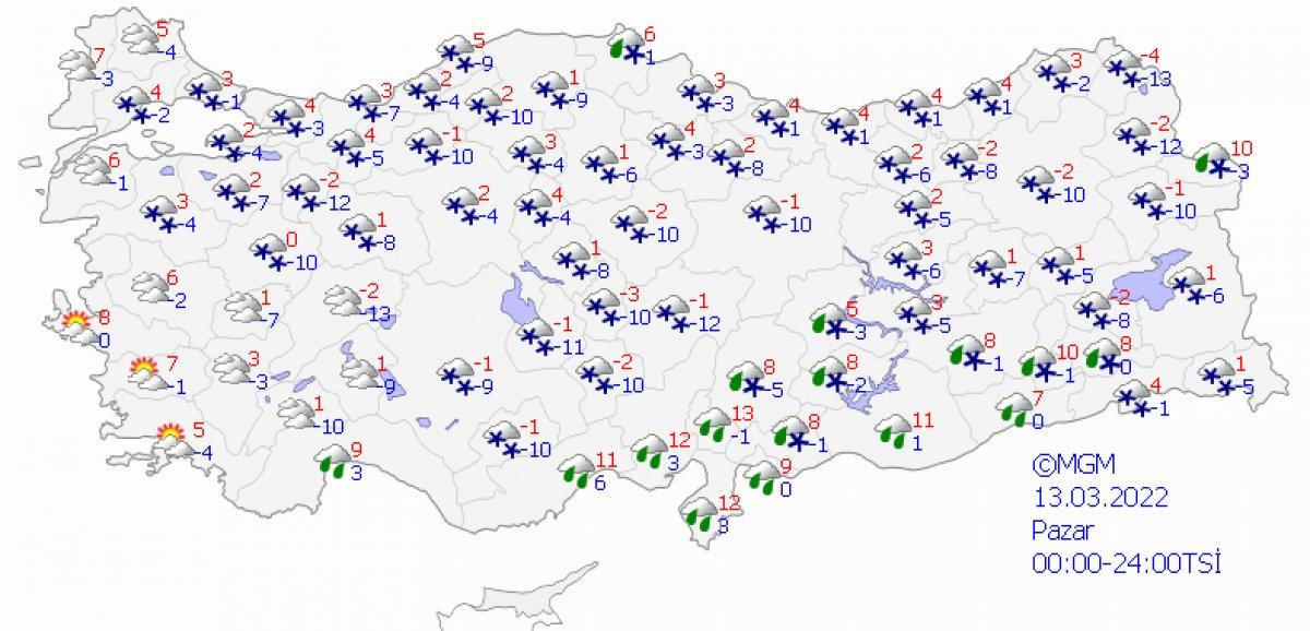 Türkiye kar altında: Meteoroloji’nin 5 günlük tahmini