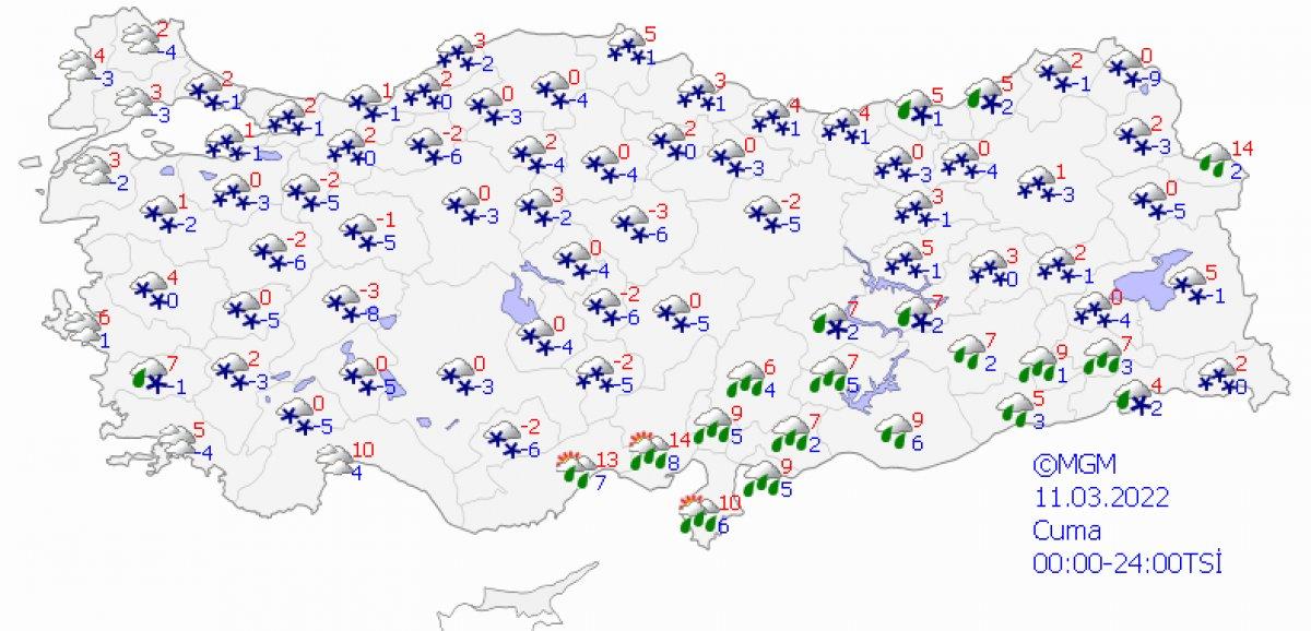 Türkiye kar altında: Meteoroloji’nin 5 günlük tahmini