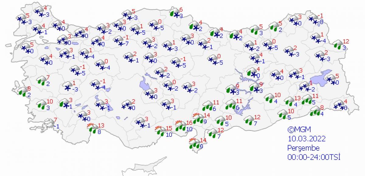 Türkiye kar altında: Meteoroloji’nin 5 günlük tahmini