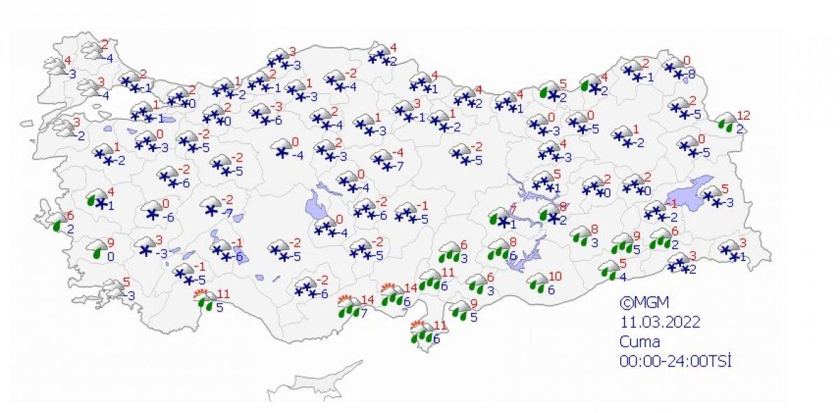 İstanbul'da hafta sonu kar yağışı etkisini artıracak
