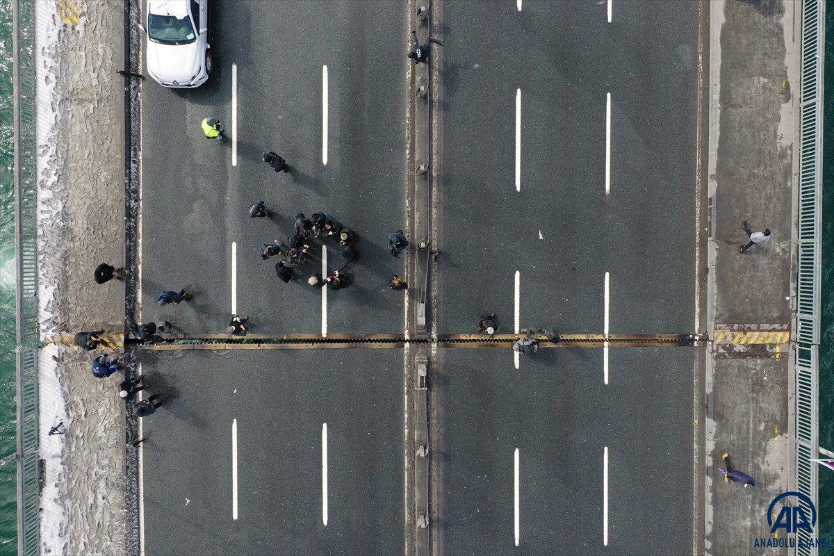 Unkapanı Köprüsü kapatıldı