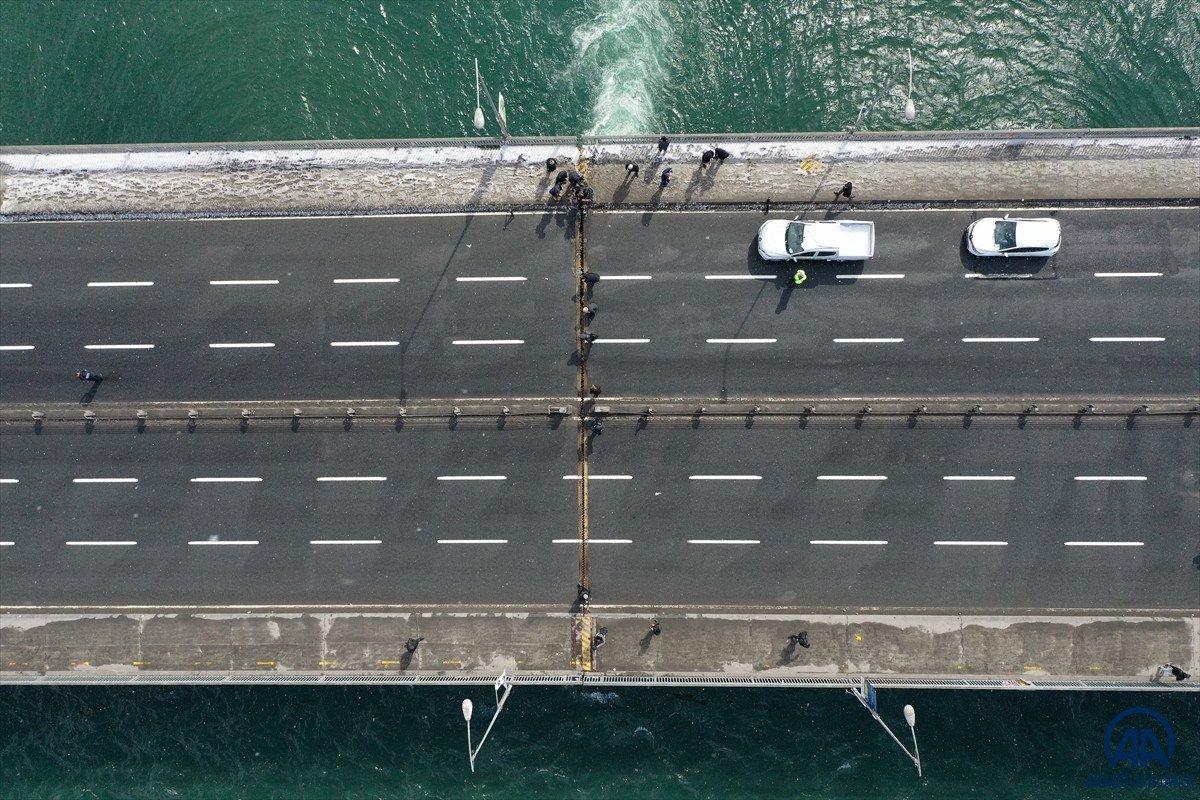Unkapanı Köprüsü kapatıldı