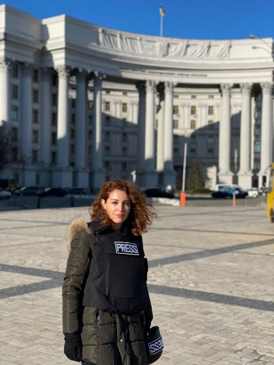 Kiev'e giden Nagehan Alçı'dan askeri üniforma eleştirilerine yanıt