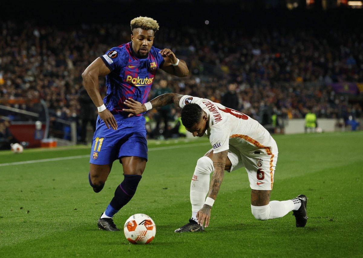 Adama Traore: Nou Camp'ta 0-0 beraberlik başarısızlık