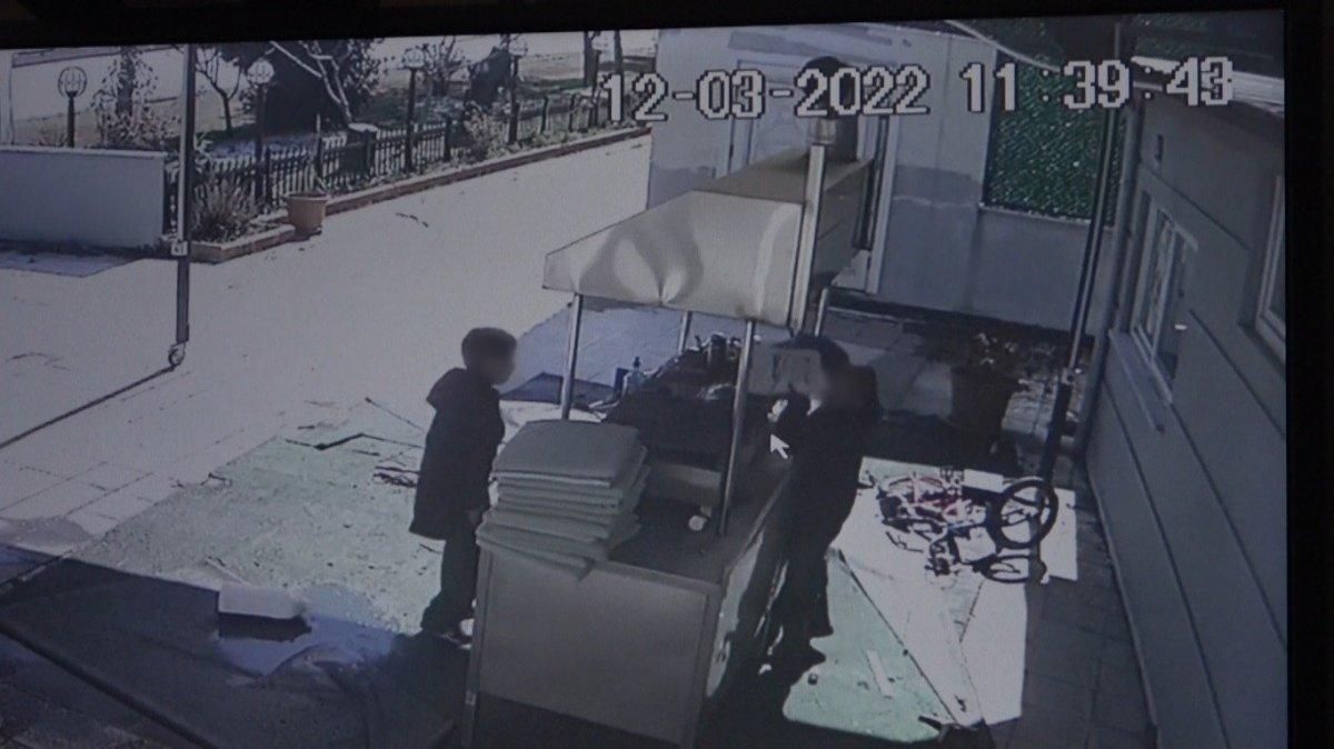 Samsun’da 2 çocuk, çay ocağında yangın çıkardı