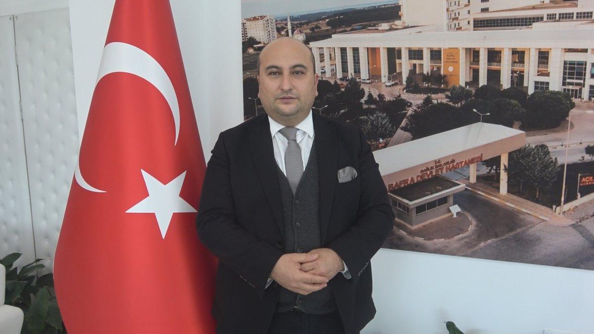 Samsun'da sağlık çalışanlarından, işaret diliyle İstiklal Marşı