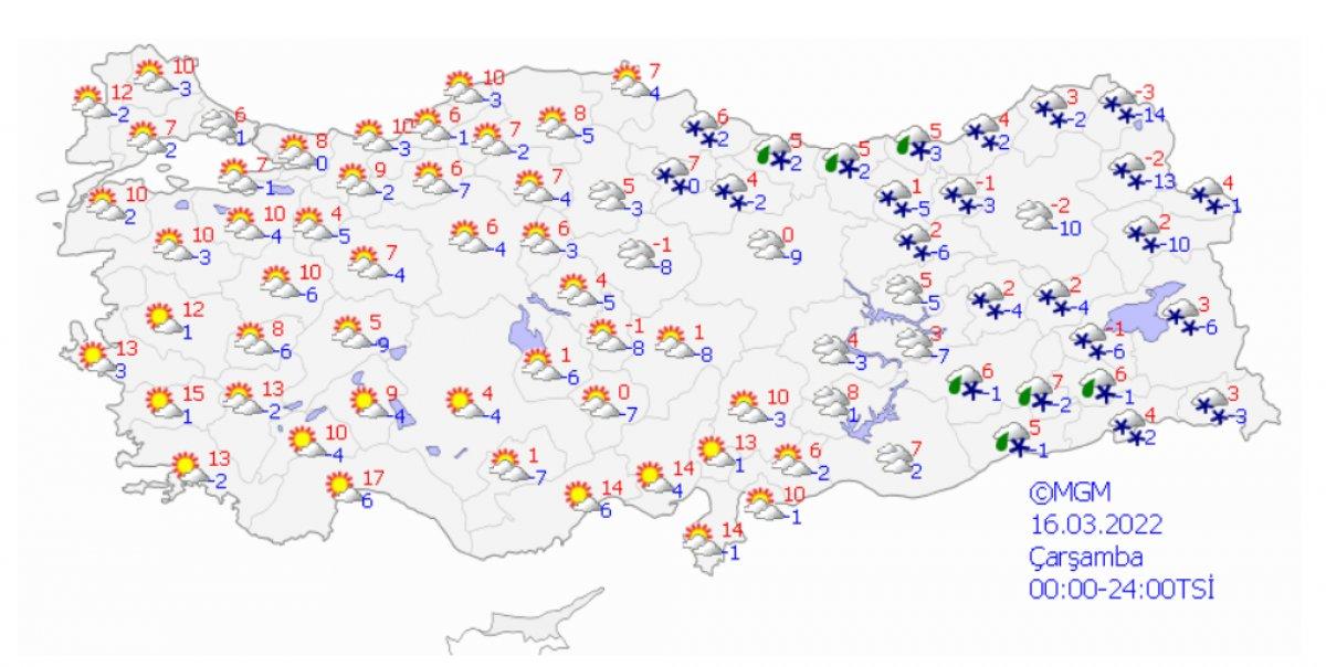 İstanbul'da beklenen kar yağışı, meteoroloji radarında
