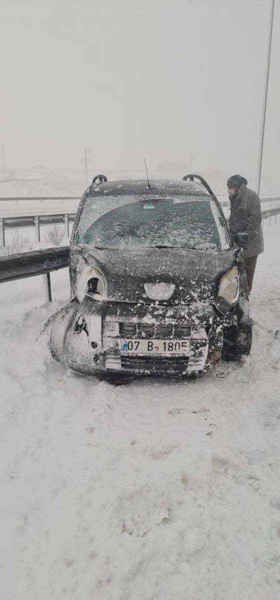 Kuzey Marmara Otoyolu’nda kaza