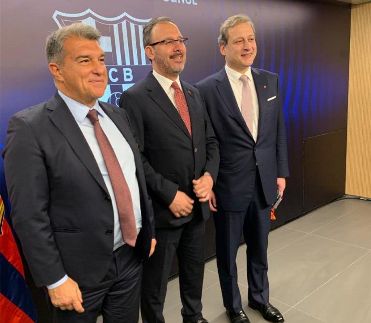 Laporta: Türkiye denince akla Galatasaray gelir