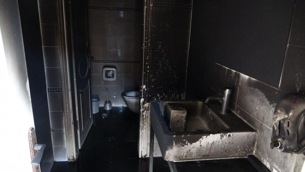 Samsun’da 2 çocuk, çay ocağında yangın çıkardı