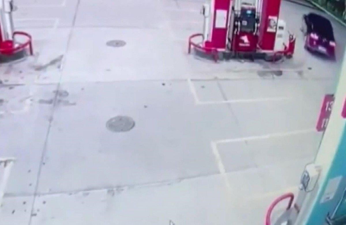 İstanbul'da yakıt alan sürücü ödeme yapmadan kaçtı