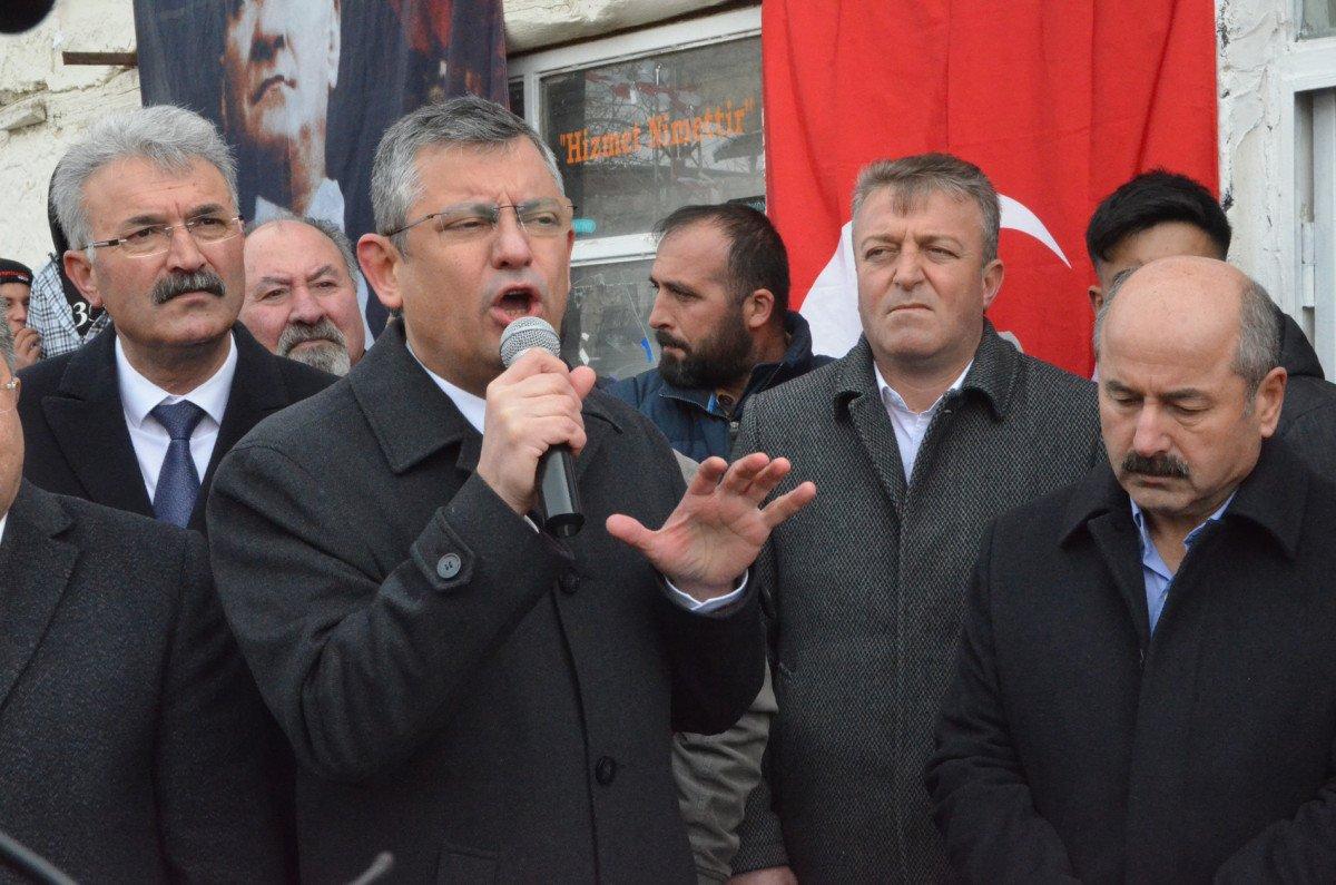 CHP’li Özgür Özel: Bütün CHP’liler, cumhurbaşkanı adayıdır
