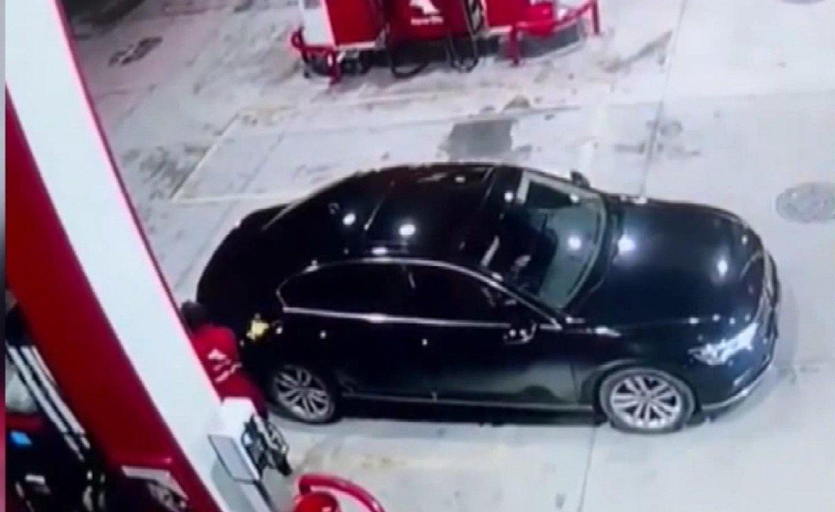 İstanbul'da yakıt alan sürücü ödeme yapmadan kaçtı