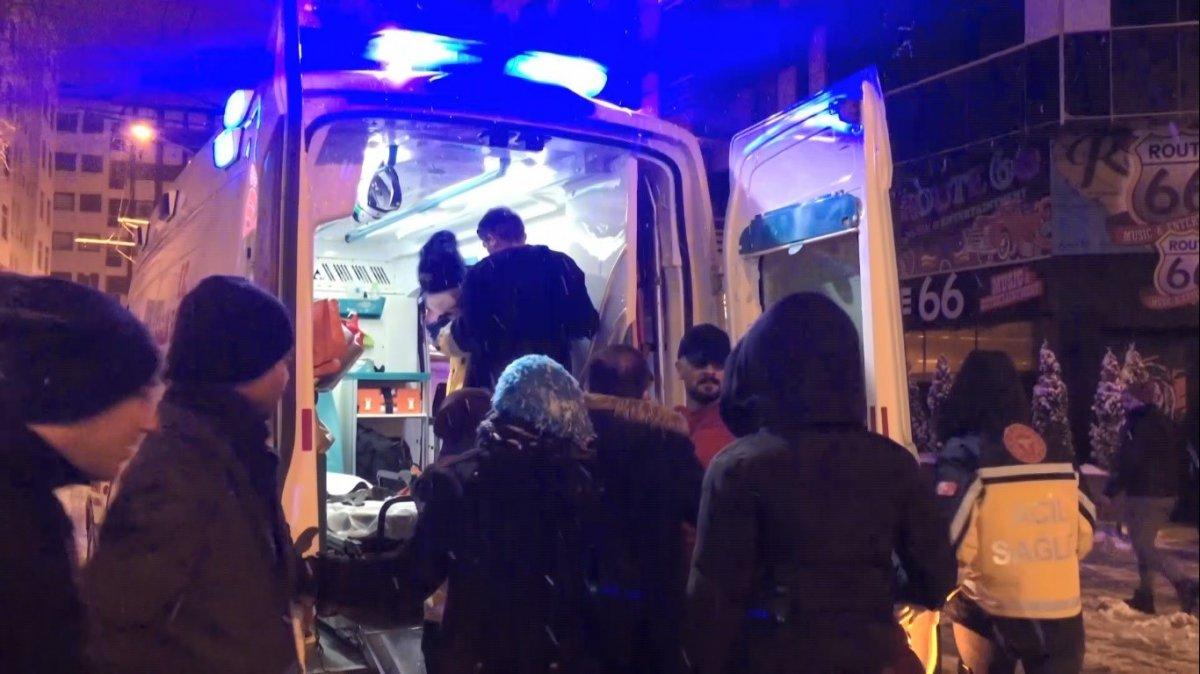 İzmit’te kadını döven saldırgana gece kulübü çalışanlarından dayak