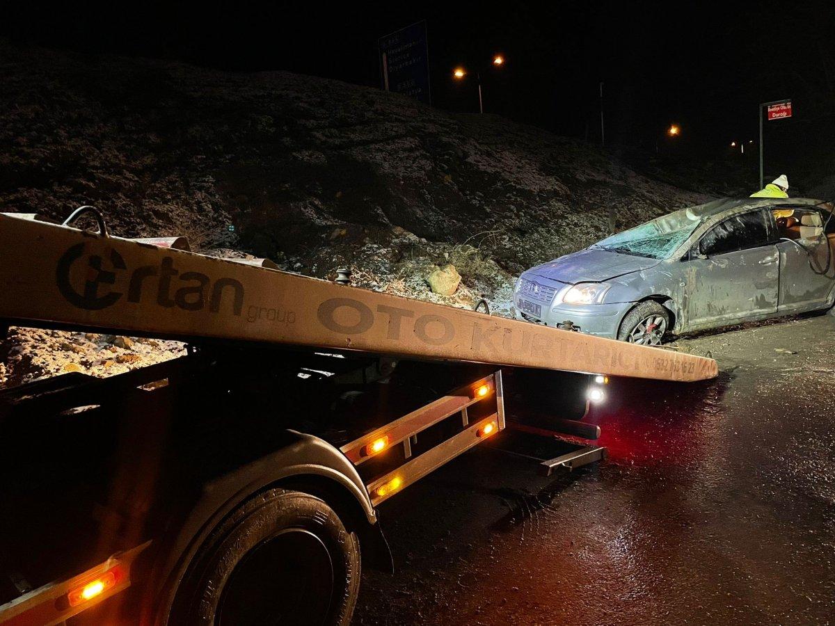 Elazığ’da kaza: 1 ölü, 3 yaralı