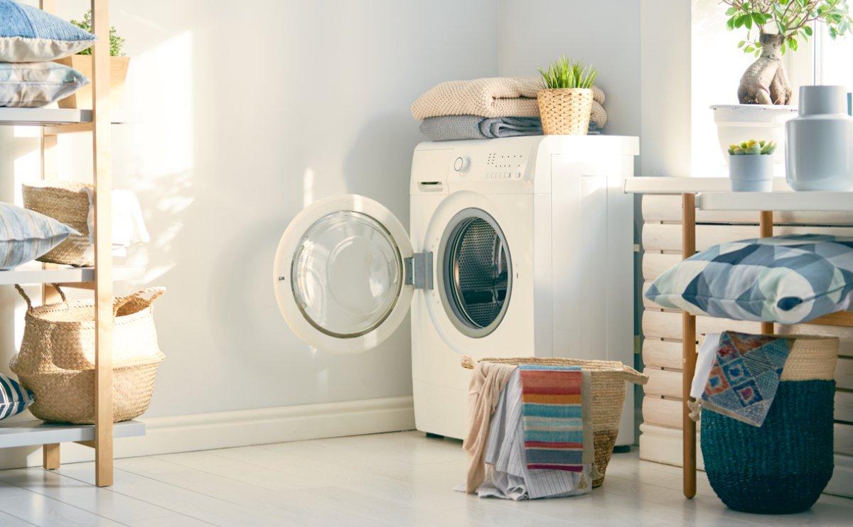 Evlerde çamaşır odası kullanımı