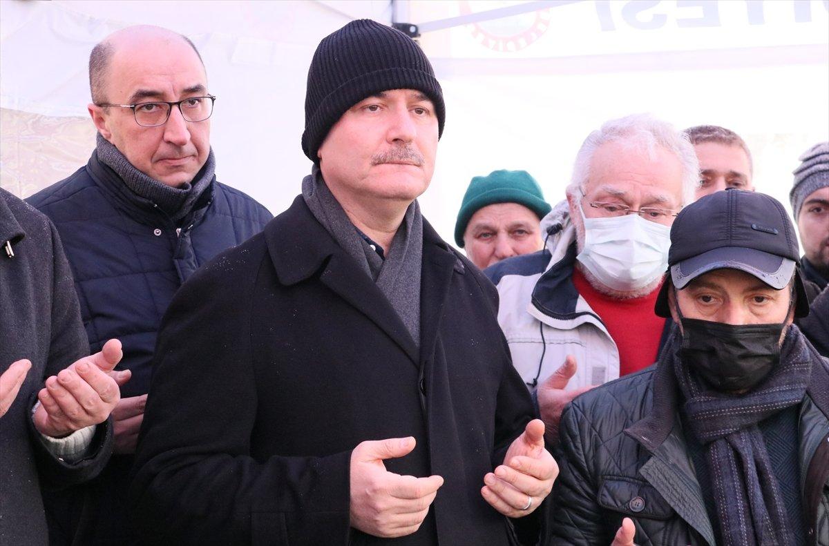 Süleyman Soylu'nun dayısının oğlu Oğuz Reis Samsun'da defnedildi