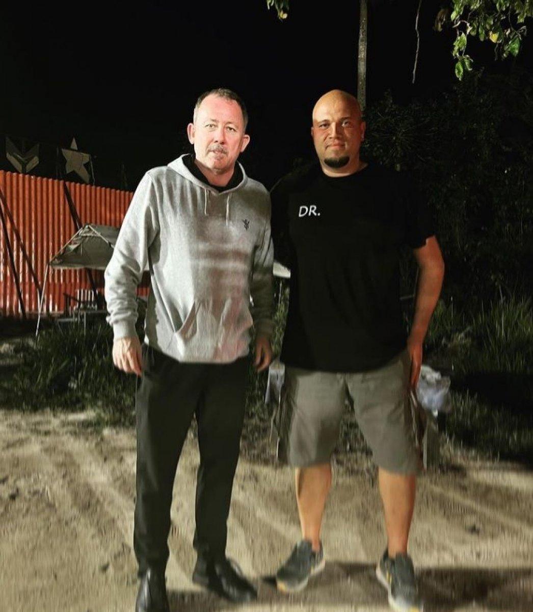 Sergen Yalçın, jüri olmak için Dominik'e gitti