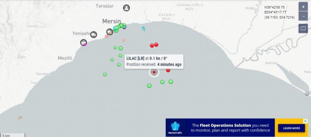 Rusya'dan gelen ayçiçek yağı yüklü ilk gemi Mersin'e ulaştı