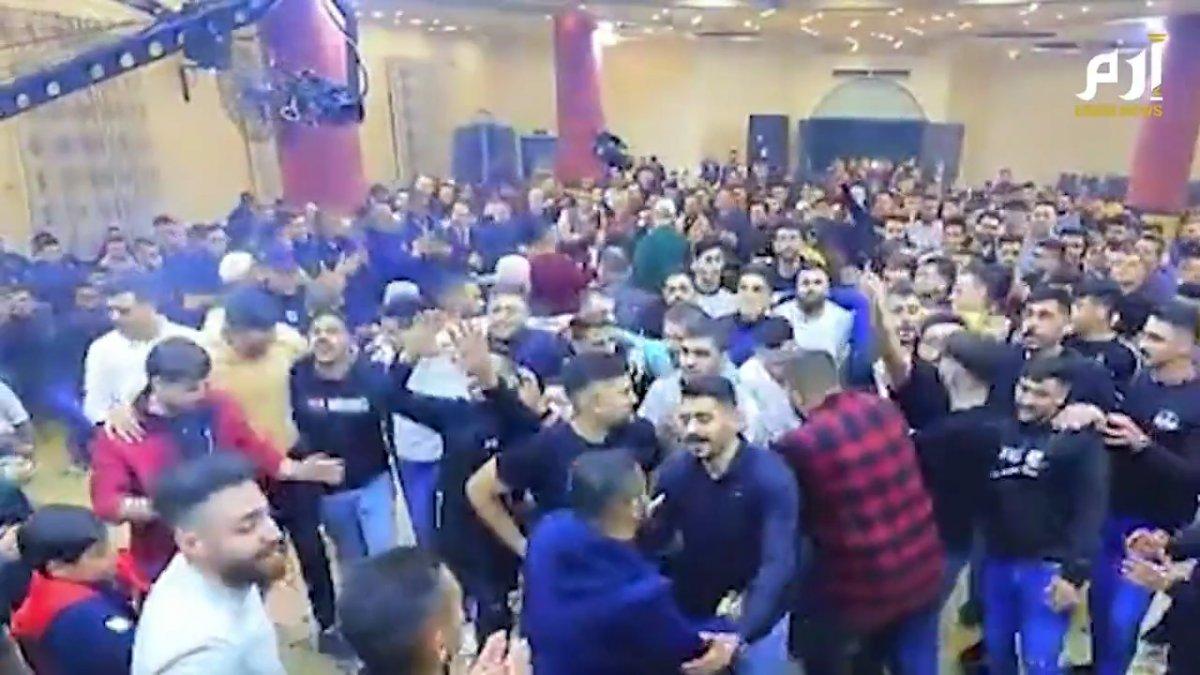 Filistin'de Ukraynalı kadınları aşağılayan düğün