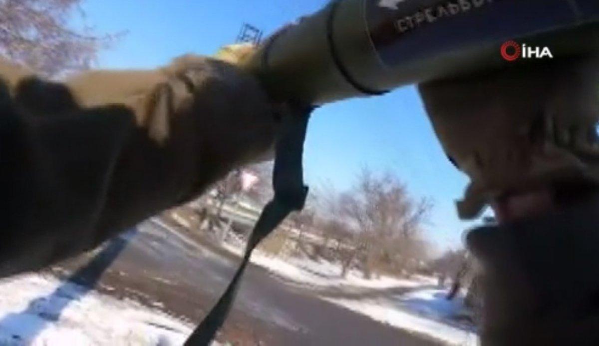 Azov Taburu, Rus tankının imha görüntülerini yayınladı