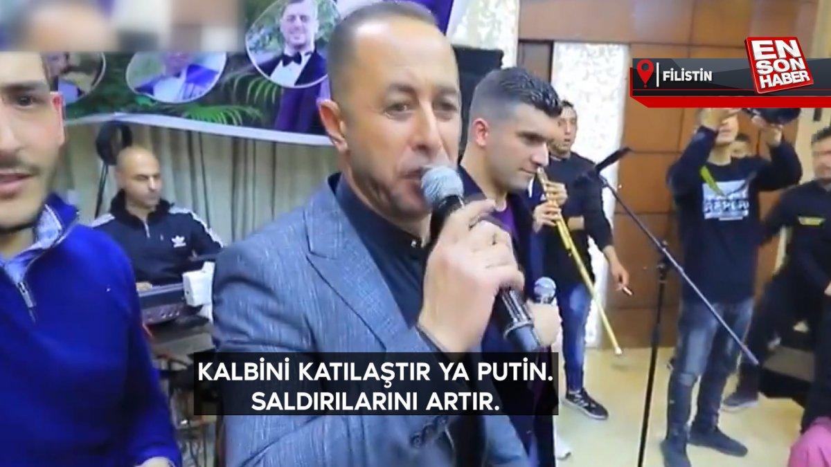 Filistin'de Ukraynalı kadınları aşağılayan düğün