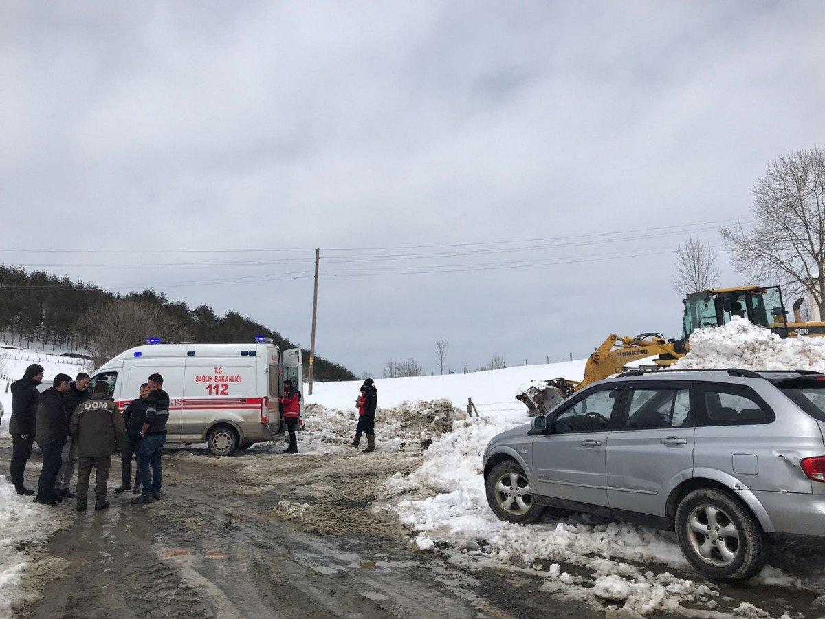Düzce’de yaylaya çıkan teknisyen donmaktan kurtarıldı