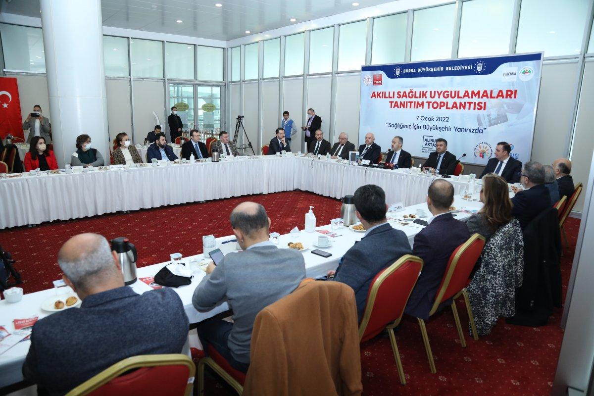 Bursa'da yaşlı hastalar hayata 'Gönül Bağı' ile bağlanıyor