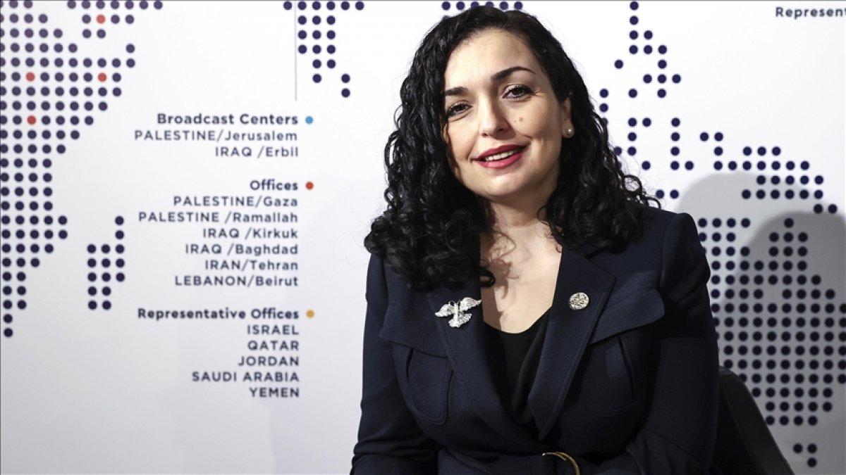 Kosova Cumhurbaşkanı Osmani: Ukrayna'yı anlıyoruz