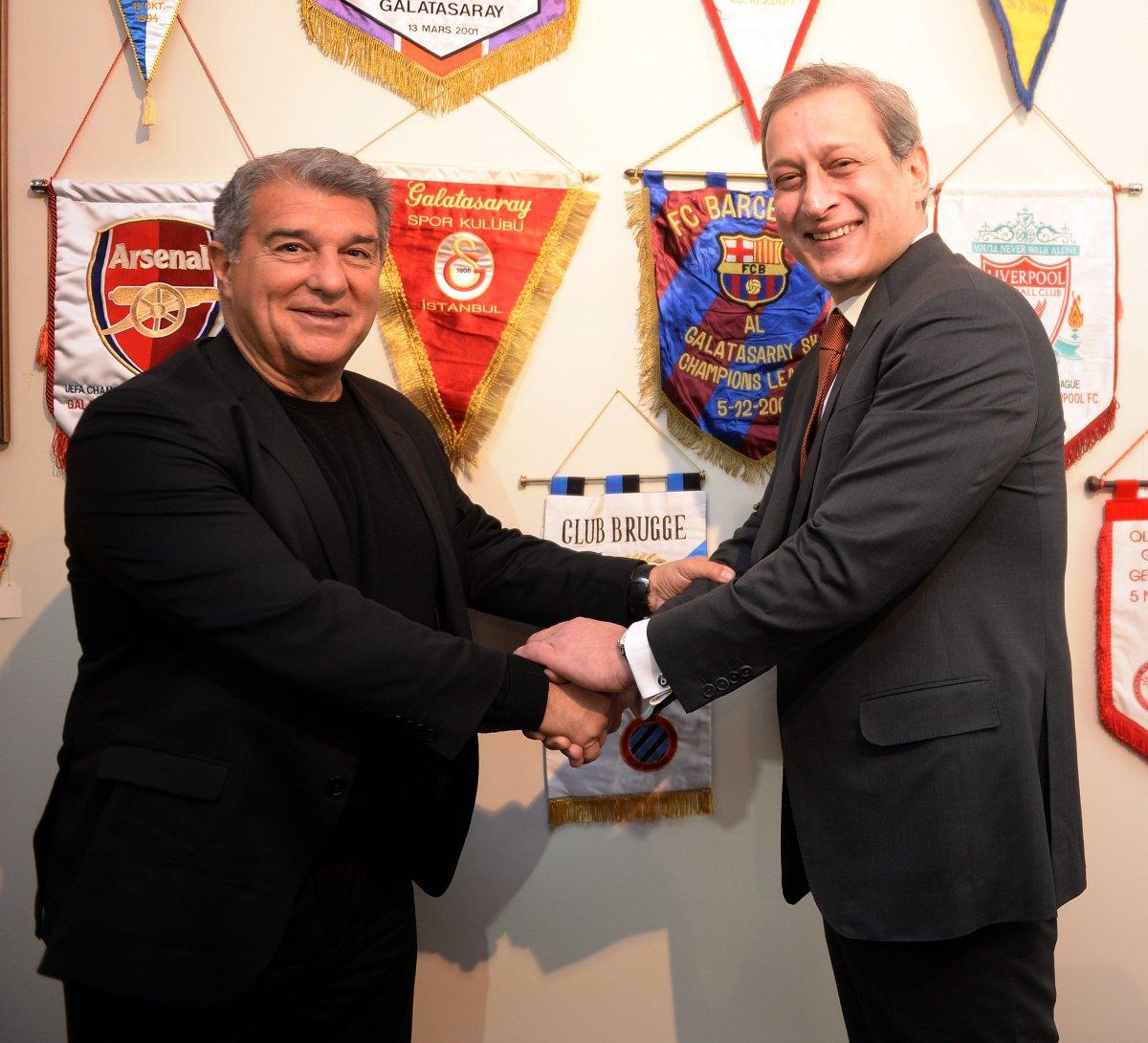 Galatasaray, Barcelona yönetimi için organizasyon düzenledi