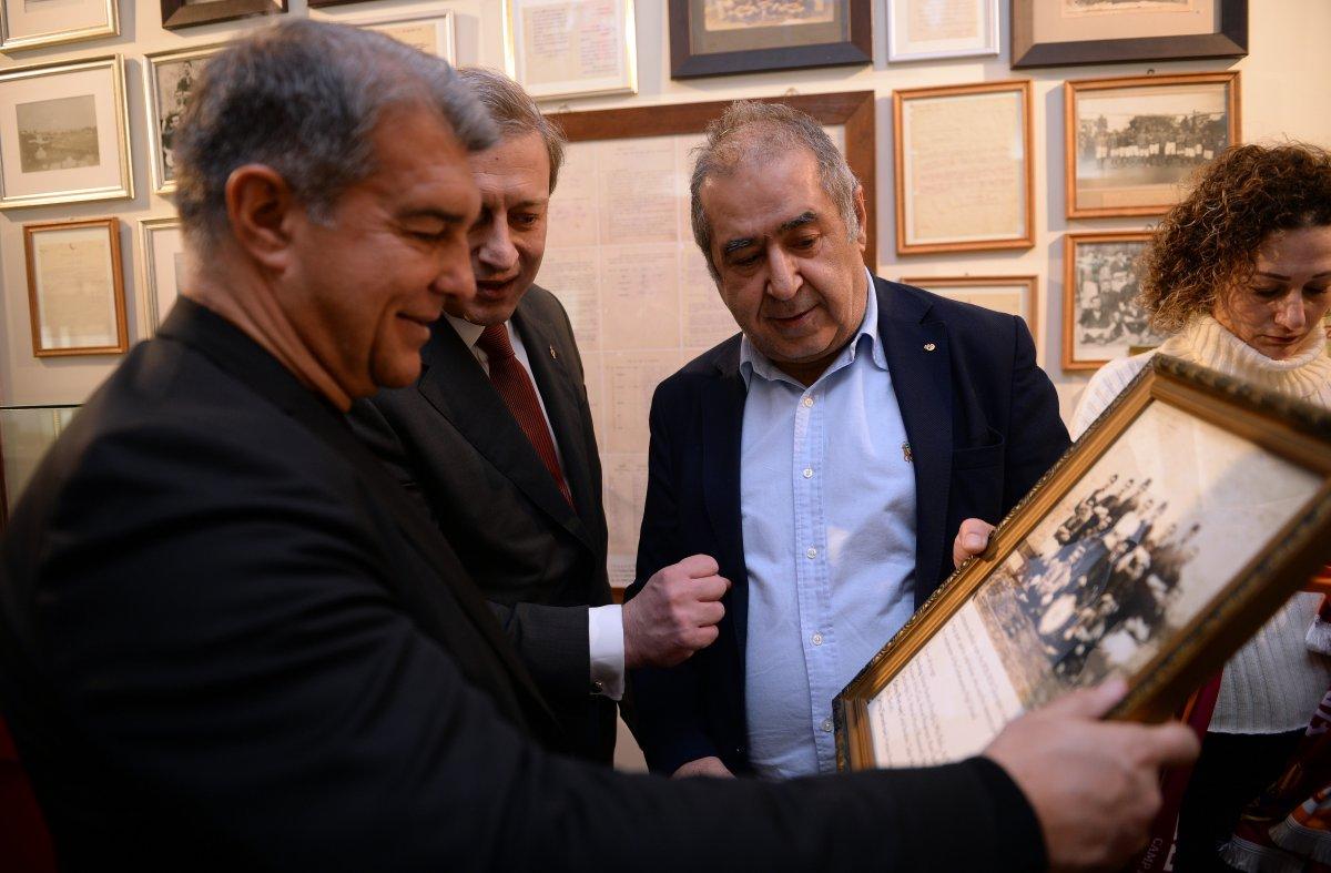 Galatasaray, Barcelona yönetimi için organizasyon düzenledi