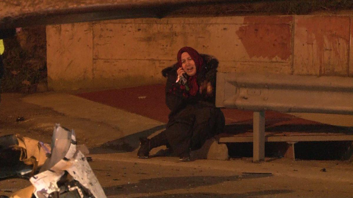 Kadıköy D-100 karayolunda feci kaza