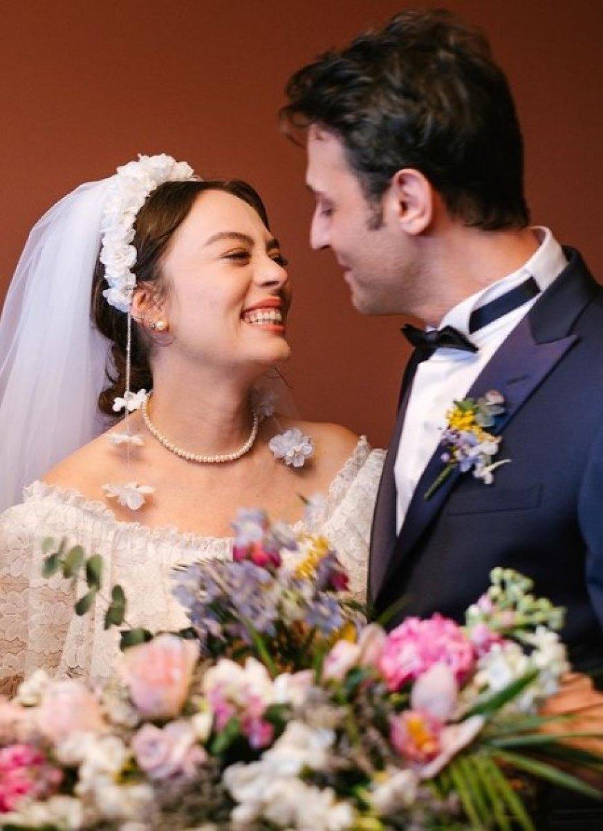 Demet Evgar sevgilisi Levent Babataş ile dünyaevine girdi