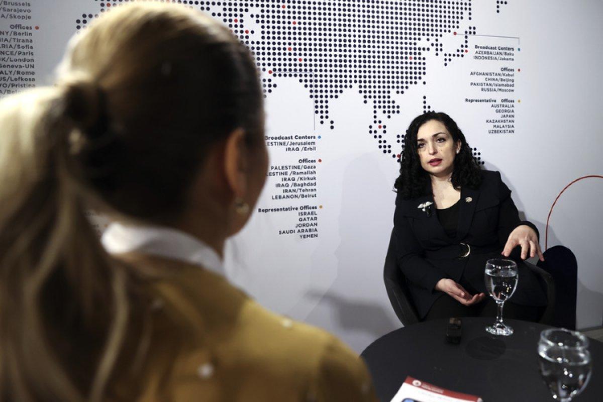 Kosova Cumhurbaşkanı Osmani: Ukrayna'yı anlıyoruz