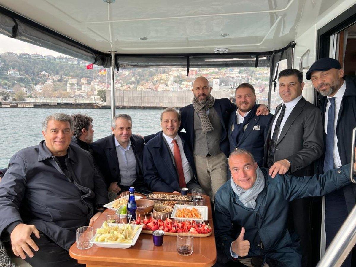 Galatasaray, Barcelona yönetimi için organizasyon düzenledi