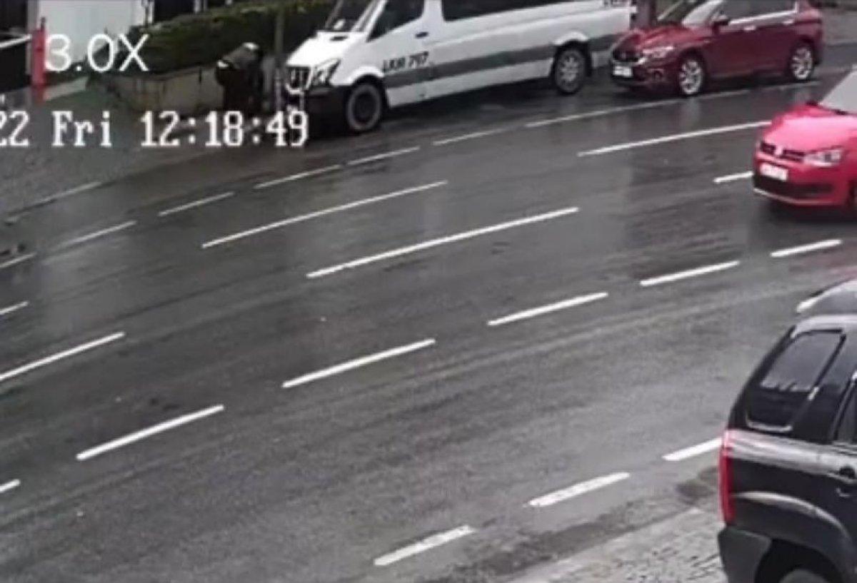 Üsküdar’da filmleri aratmayan görüntüler: Gaspçılara kurşun yağdırdı