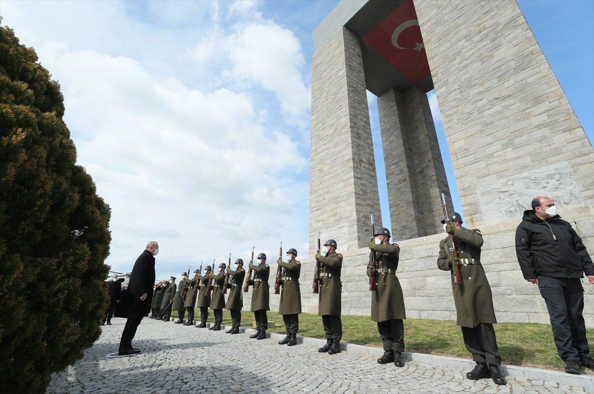 Cumhurbaşkanı Erdoğan, Çanakkale Şehitleri'ni Anma Töreni'ne katıldı