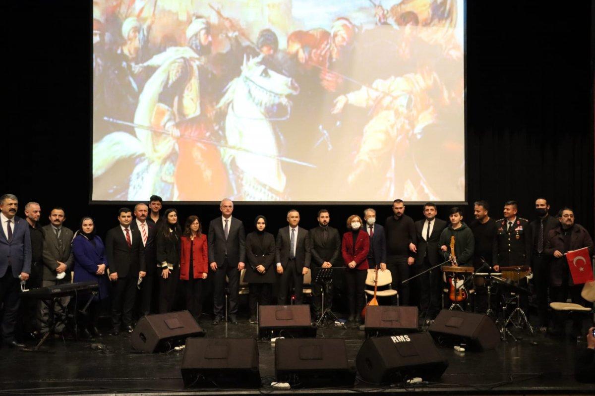 Rize'de Çanakkale şehitleri anıldı