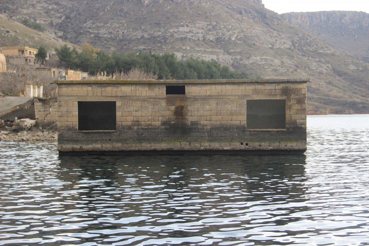 Halfeti’de tarihi batık mahalle turizme kazandırılıyor