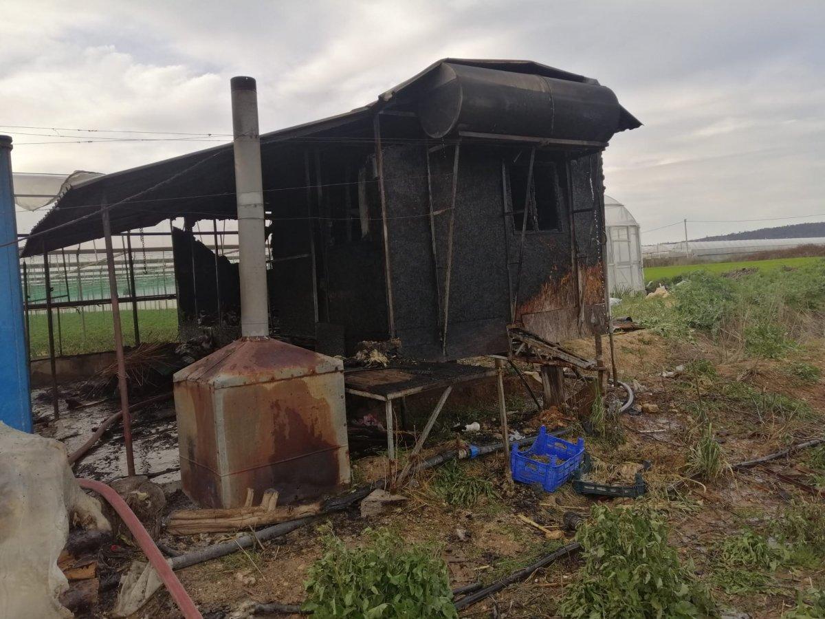 Muğla'da barakada çıkan yangında Suriyeli bir çocuk öldü