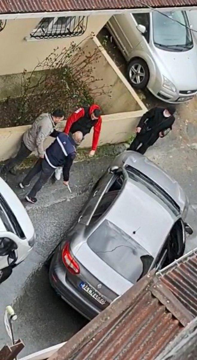 Sarıyer'de yol verme tartışması bıçaklı kavgaya döndü