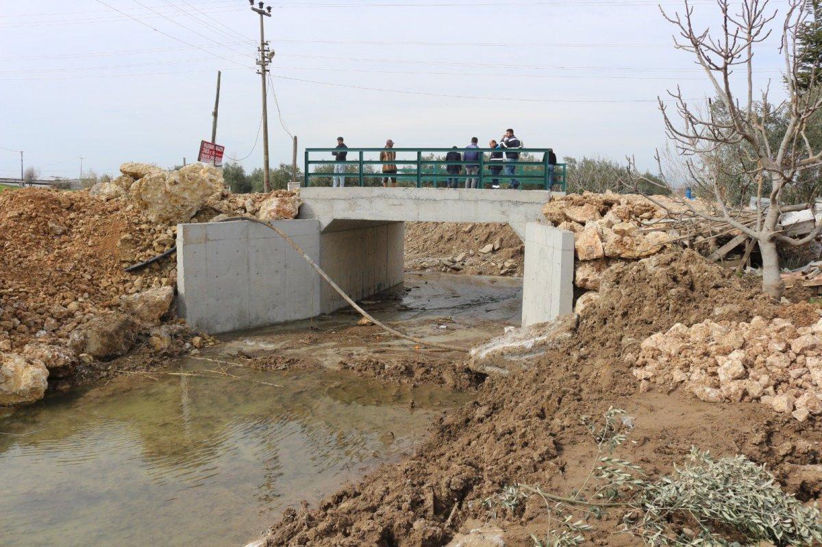 Antalya'da 1975 yılında yapılan köprü yenilendi