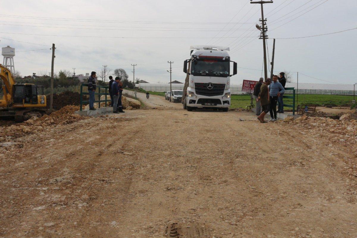 Antalya'da 1975 yılında yapılan köprü yenilendi