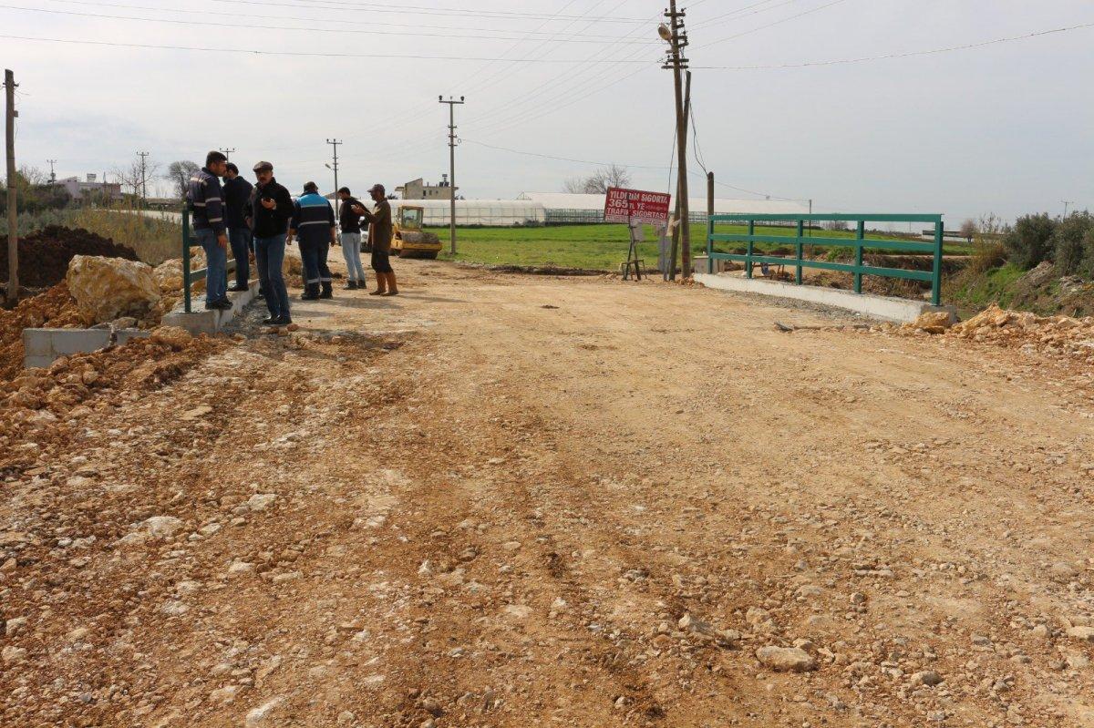 Antalya'da 1975 yılında yapılan köprü yenilendi