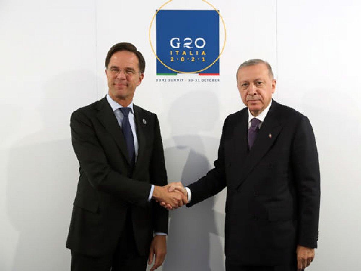 Hollanda Başbakanı Mark Rutte, Cumhurbaşkanı Erdoğan'ı ziyaret edecek