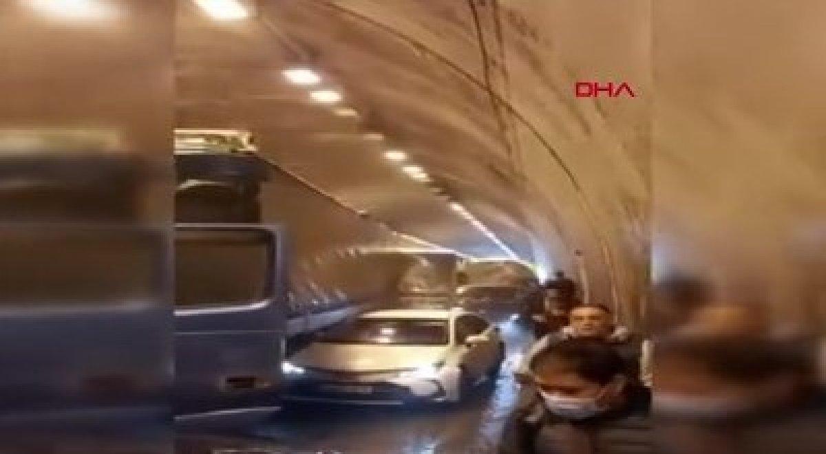 Bolu Dağı Tüneli'nde zincirleme kaza