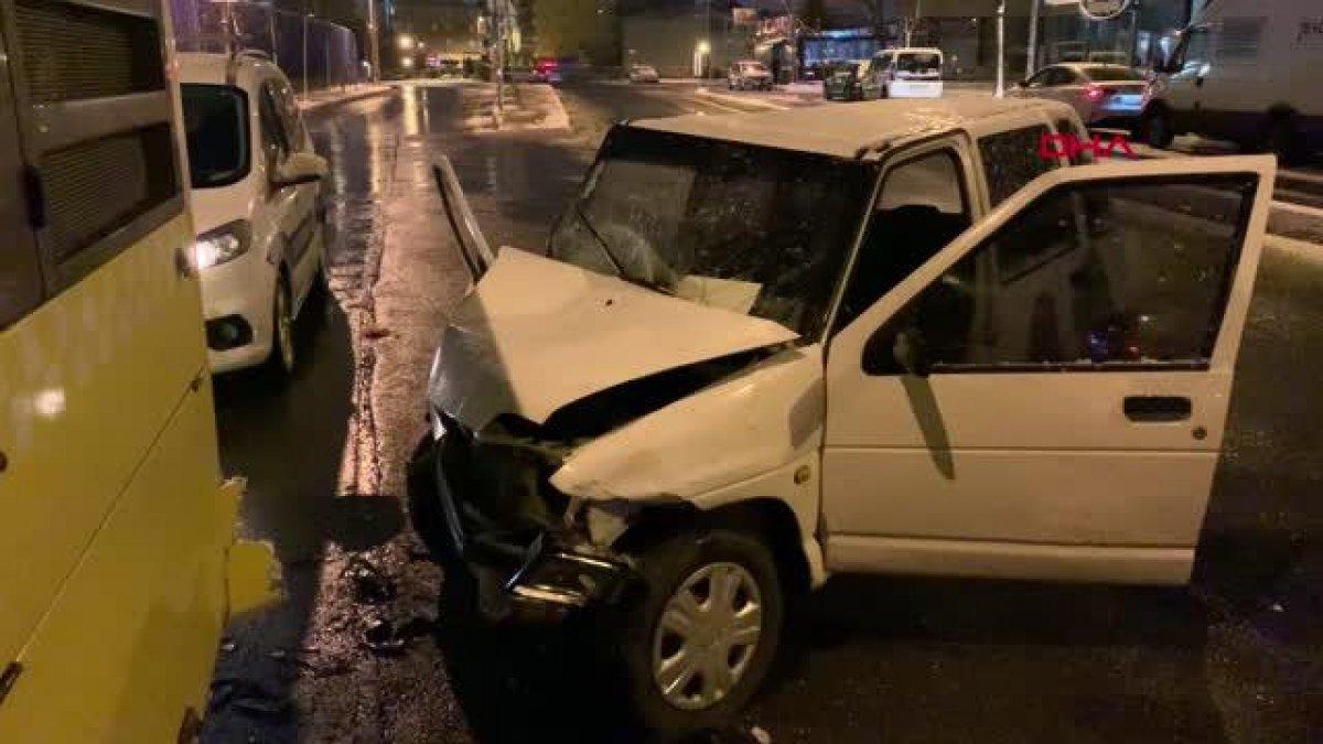 Ümraniye'de alkollü sürücü polisi kandırmaya çalıştı